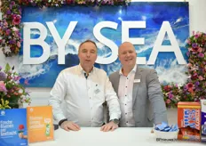 Ale Toering, Sales Manager Benelux, and Jeroen van Mill, Sales Manager of Dutch and German speaking countries, of Chrysal Promoted their efforts to bring the right parties together to make sea freight possible.